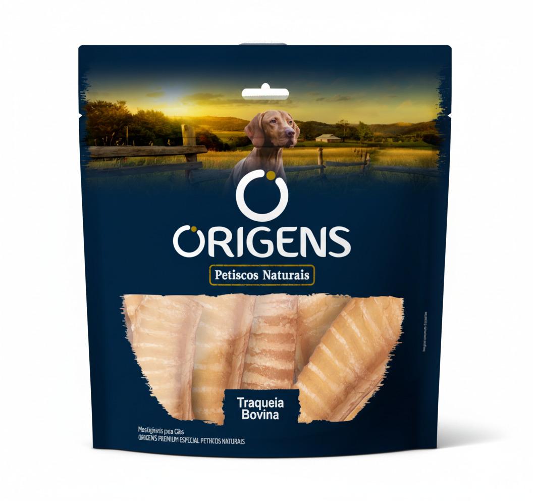 Petisco Natural Traqueia -35 gramas-Origens